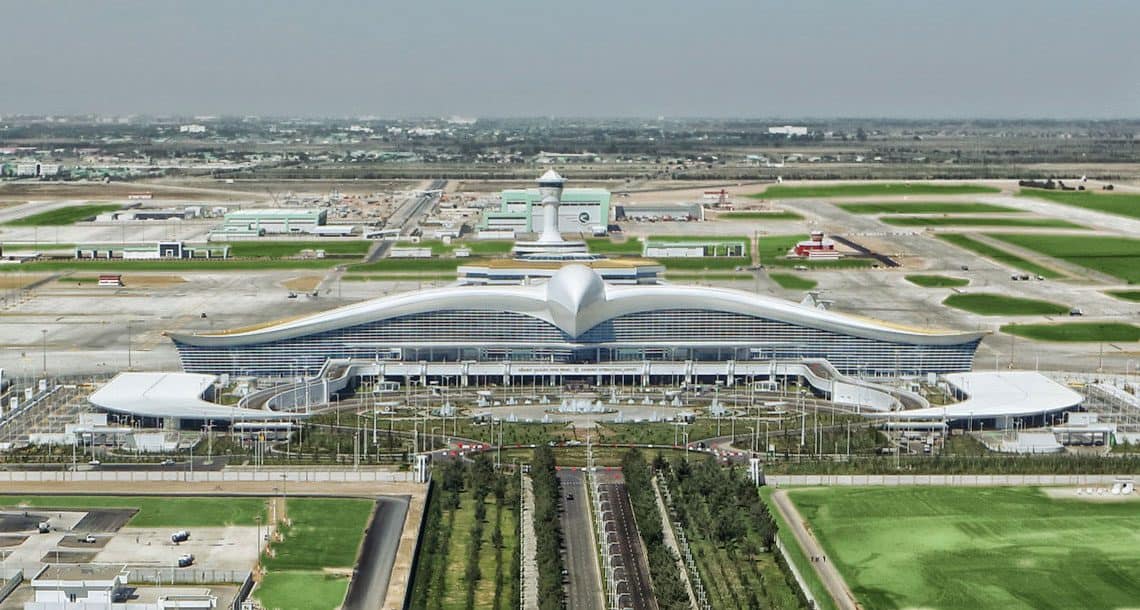 Turkmenistan airport
