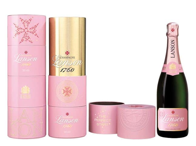 Exclusive Festive Travel Giftpacks from Champagne Lanson
