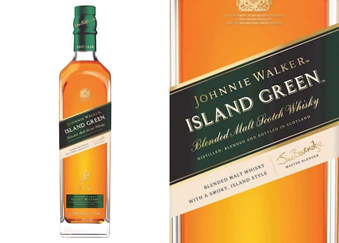 johnnie walker island green