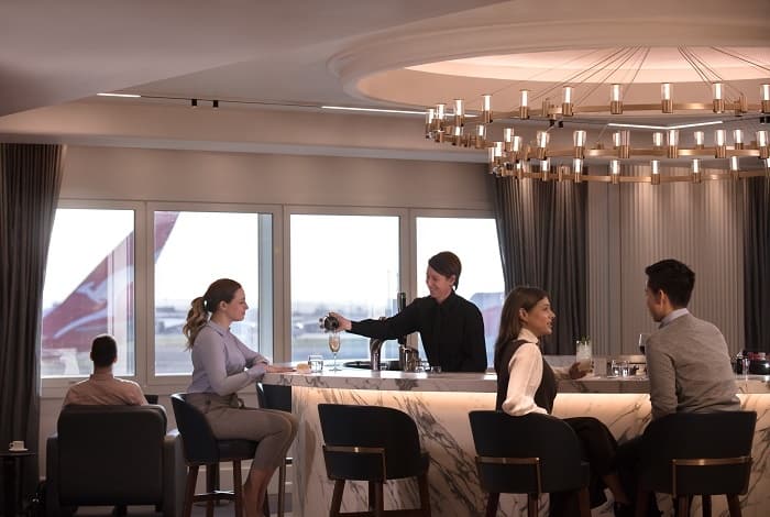 Qantas unveils new lounge at London Heathrow Airport