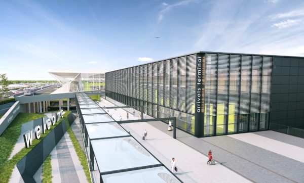 Stansted Unveils new Images of Arrivals Terminal