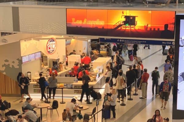 Jersey Mike’s Subs opens with Crews at Los Angeles International Airport
