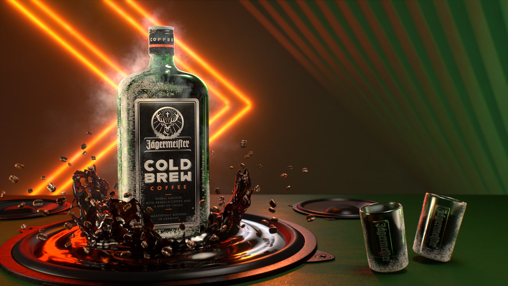 Jägermeister Cold Brew Coffee launches in GTR exclusively with Gebr. Heinemann A new beat in the shot category