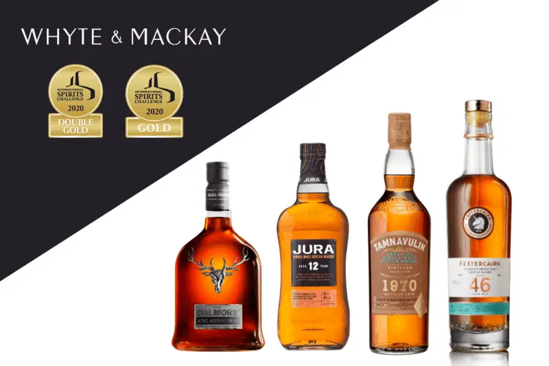 Whisky Makers Whyte & Mackay Ltd toast success at ISC awards